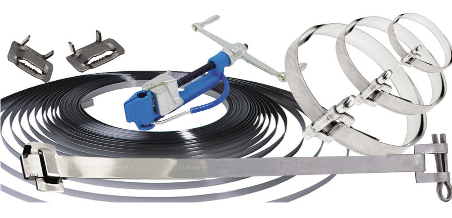 klämmor, stålband, plastfästen, handtag Polen 01